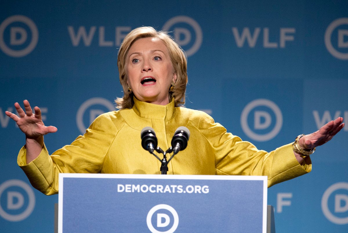 Hillary Clinton is headed to Atlanta on Friday